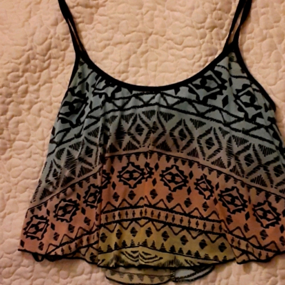 Summer mini tank top